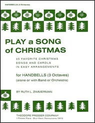 PLAY A SONG OF CHRISTMAS HANDBELLS cover